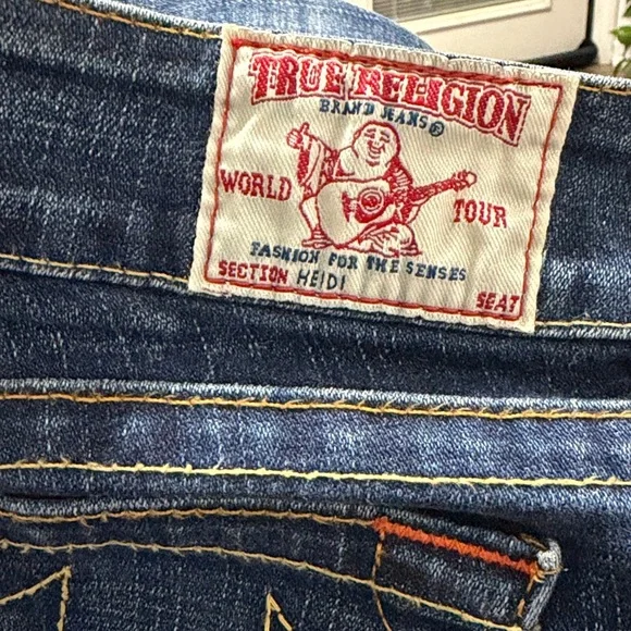 True Religion Women's Boot Cut Jeans - Dark Blue - Picture 8 of 8